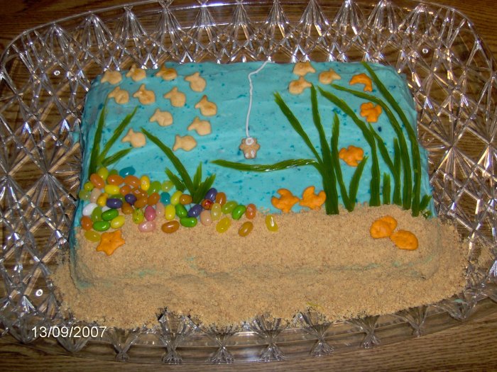 aquarium cake pictures